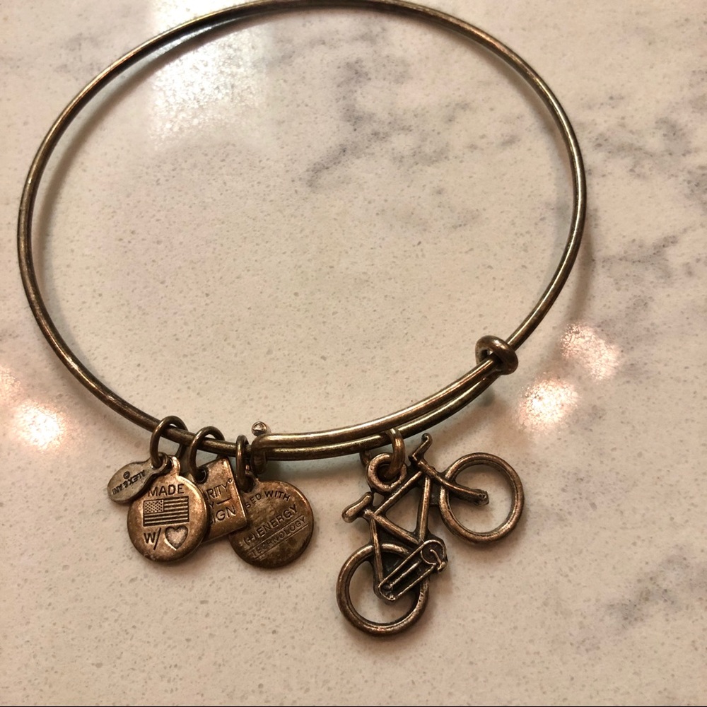 Alex and Ani bracelet - bicycle